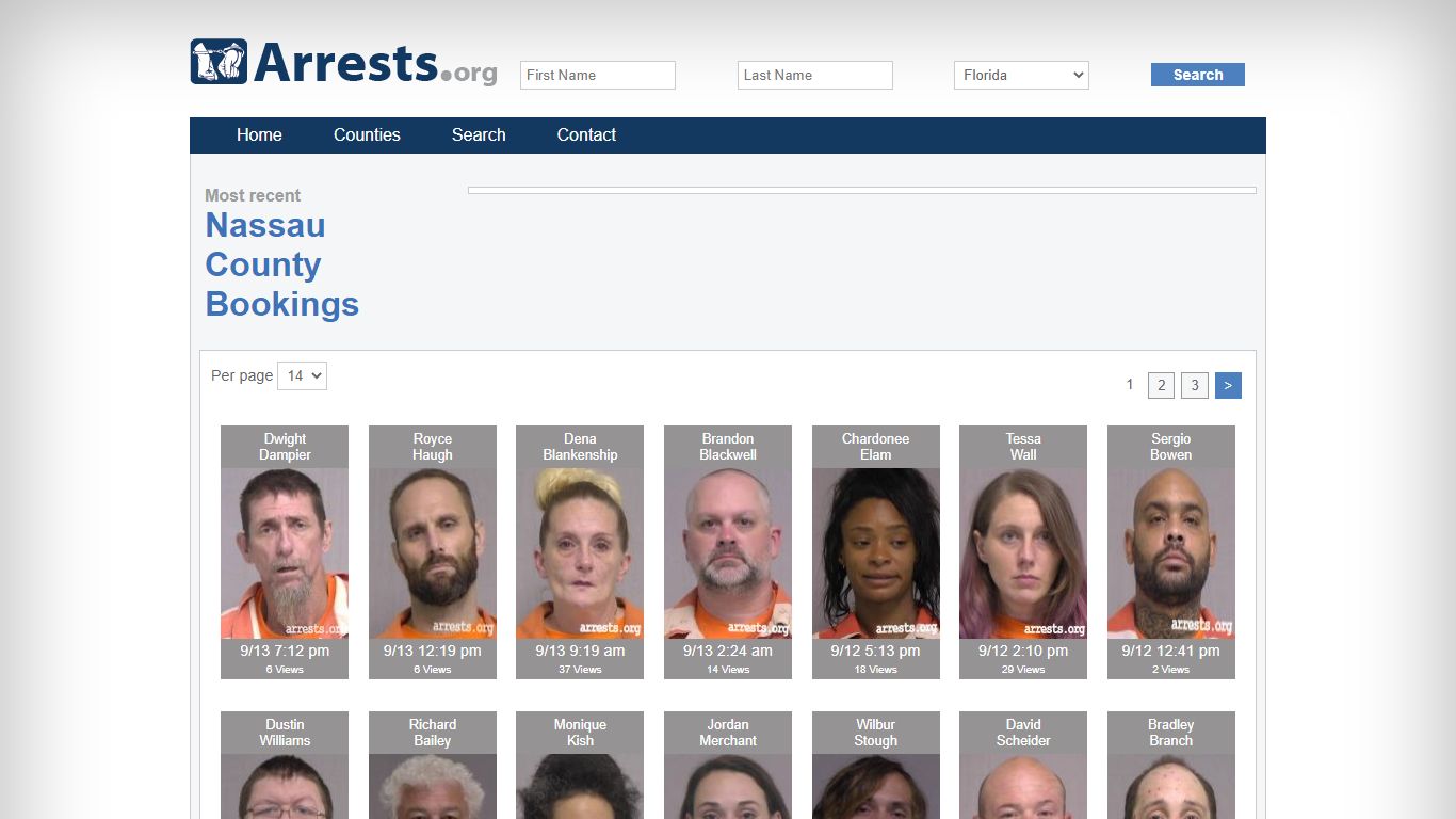 Nassau County Arrests and Inmate Search